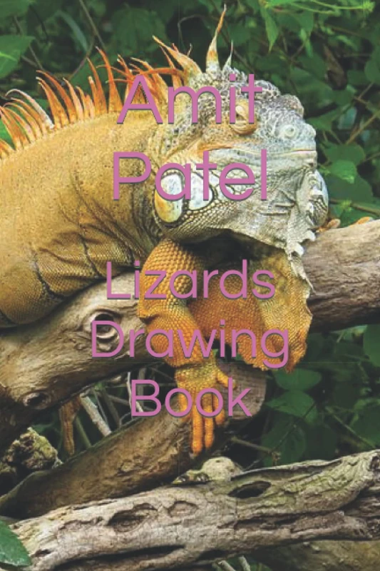 Lizards Drawing Book