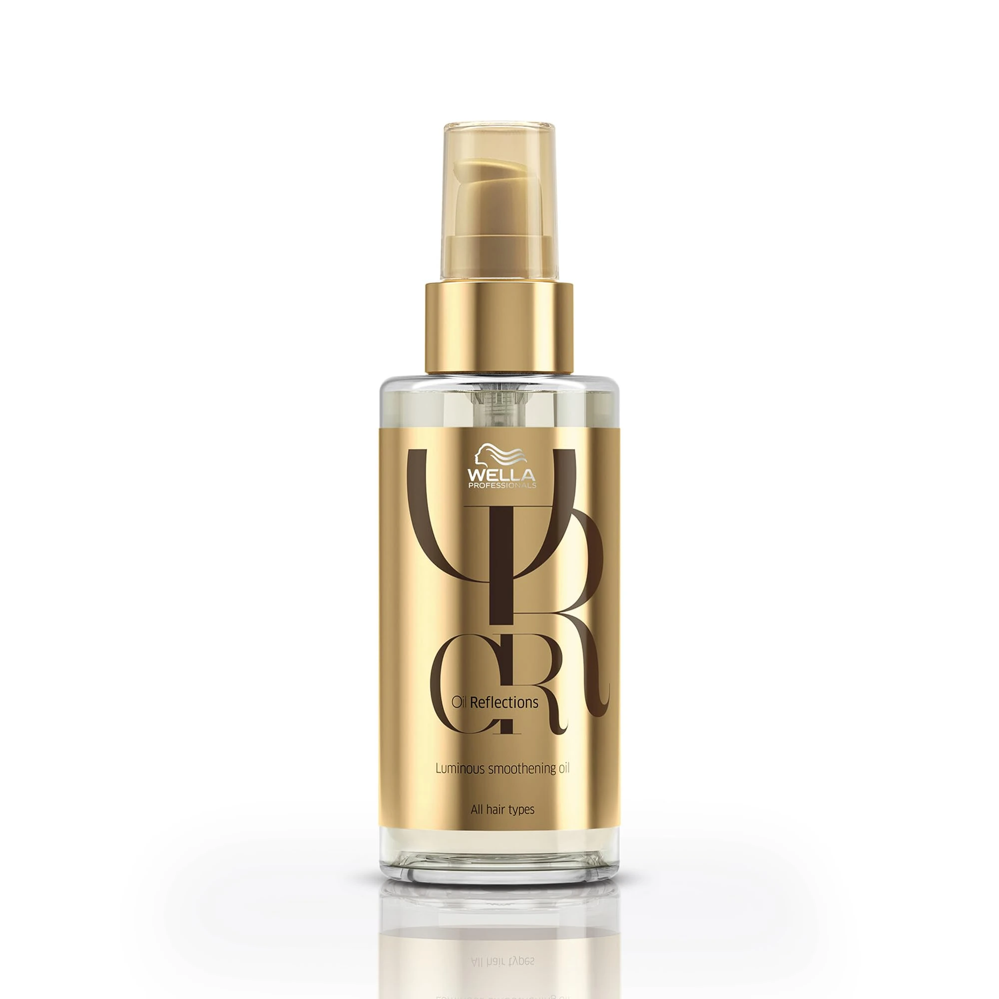 Wella Professionals Oil Reflections Luminous Smoothening Hair Oil - Radiant Shine & Silky Smoothness Hair With Camellia Oil & White Tea Extract 100ml