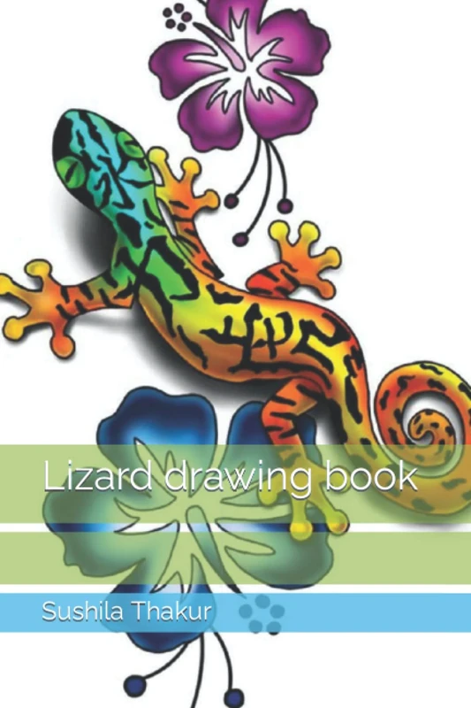 Lizard drawing book