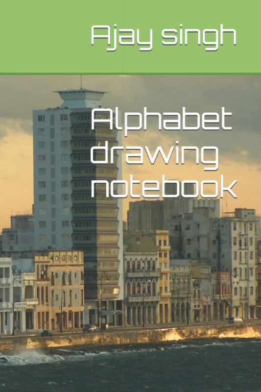 Alphabet drawing notebook