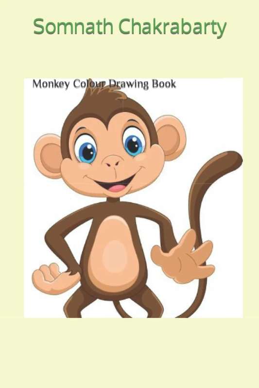 Monkey Colour Drawing Book