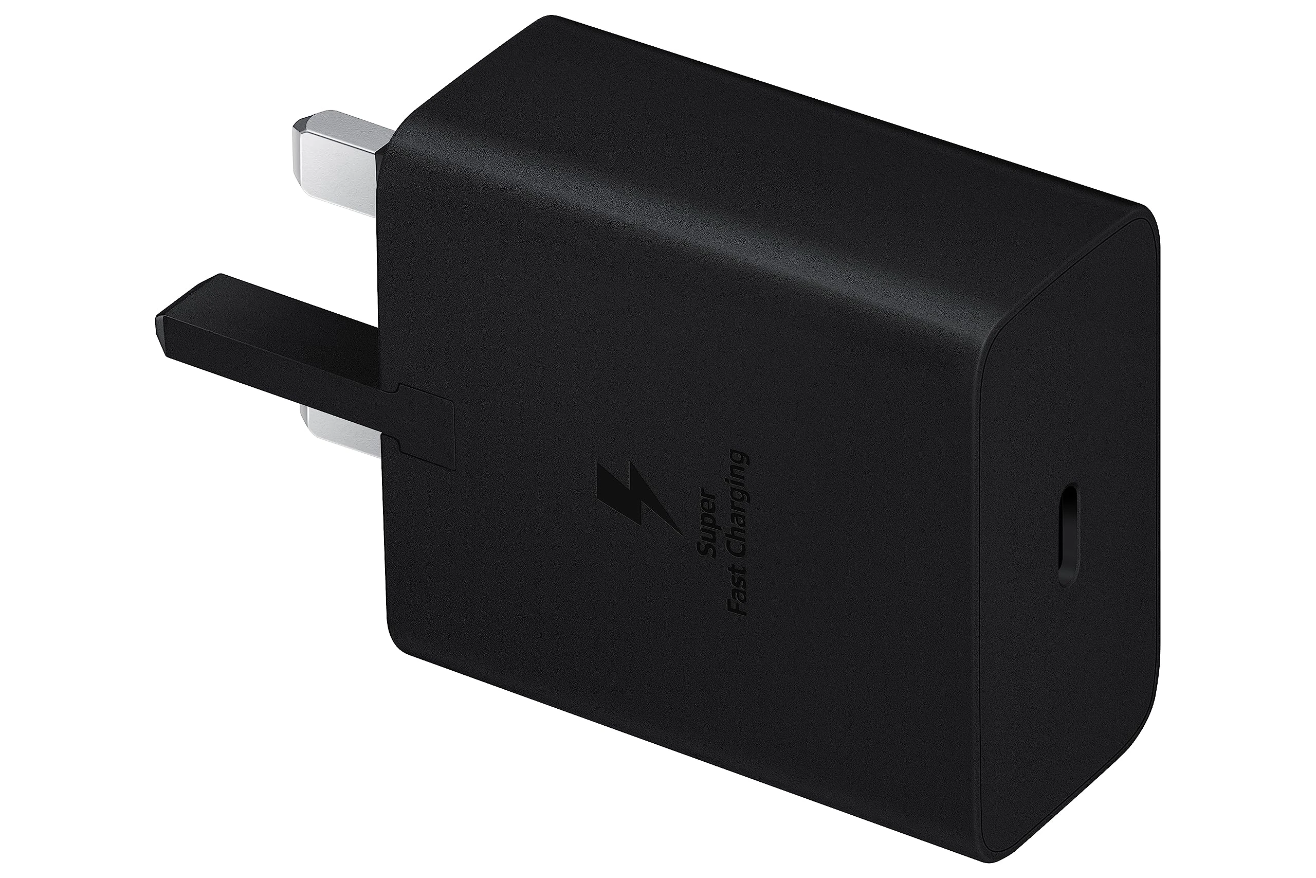 Samsung Galaxy Official 45W Super Fast Charger 2.0 (with USB-C to C Data Cable), Black