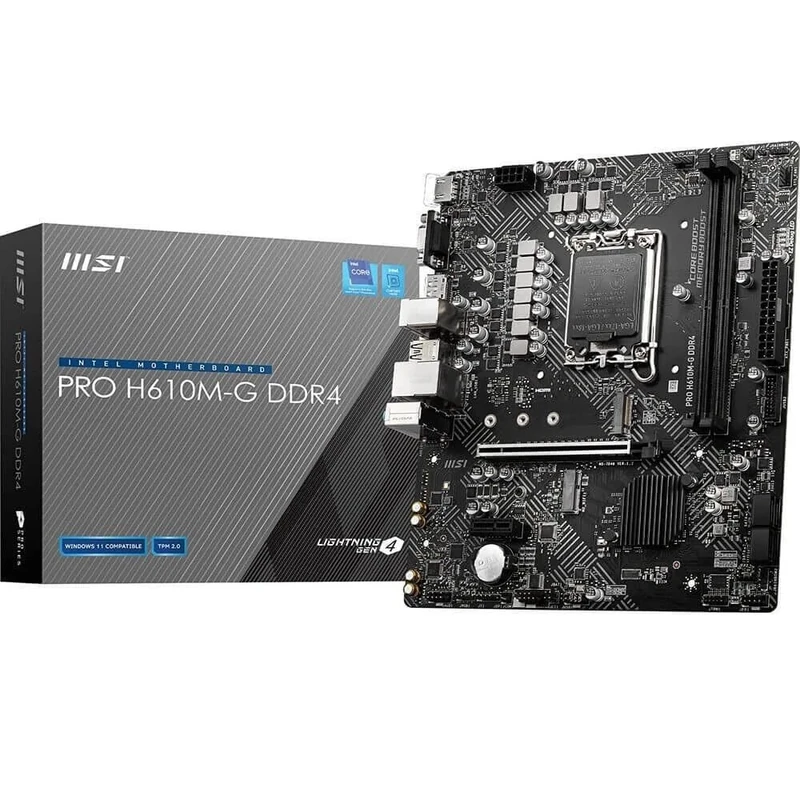 PRO H610M-G DDR4