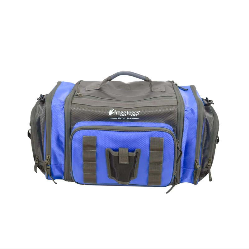 FROGG TOGGS Unisex's Heavy Duty Fishing Tackle Duffle Bag, Blue, 3600