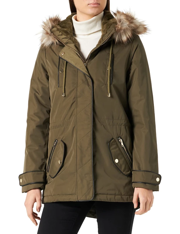 Naf Naf Women's Buparkie Large Pieces, Musette Green, UK 6