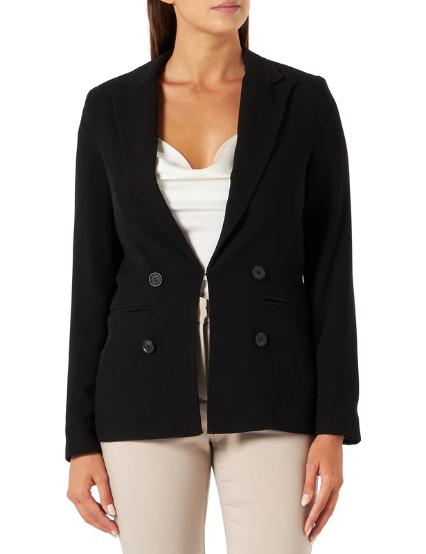 NAF Women's Casual Blazer, Black, 12 - Image 1