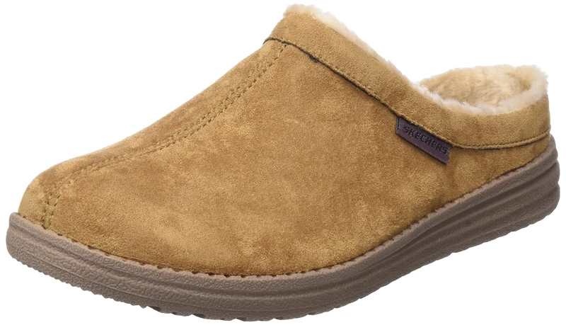 Skechers Mens Melson Harmen Sneaker, Tan Microfiber Suede, 7 UK