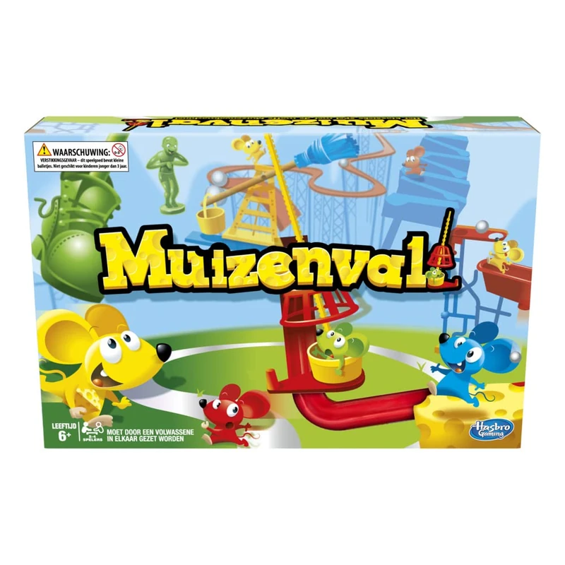 Hasbro Mouse trap board game for children, Multi-coloured