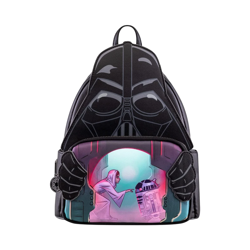 Loungefly Disney - Star Wars - Darth Dath Vader - Backpack - Amazon Exclusive - Premium Vegan Leather - Gift Idea - Official Merchandise - for Boys, Girls Men and Women - Movies Fans