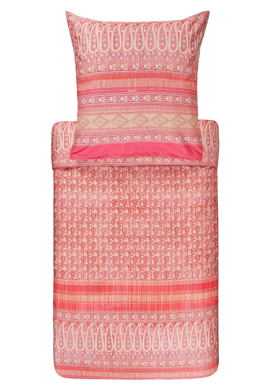 Bassetti Bed Linen, Cotton, Pink, 155 x 220 cm