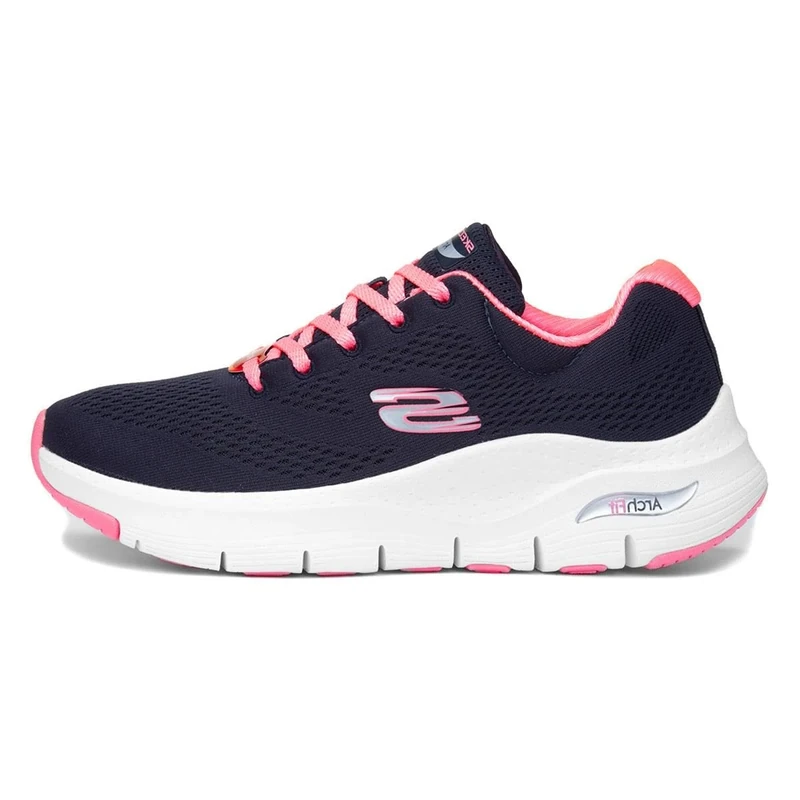Skechers Women's Arch FIT Sneaker, Navy, 4 UK