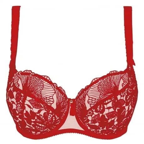 Empreinte Agathe Underwired Low-Necked Bra (32C, Passion)