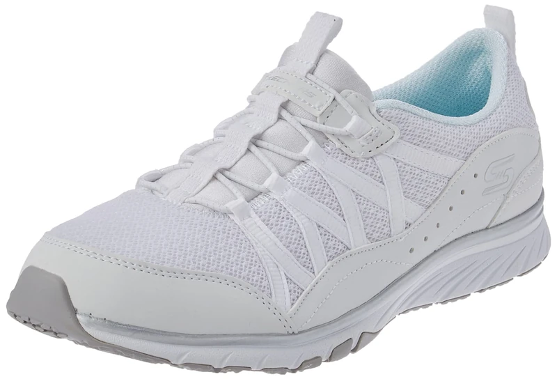 Skechers Women's Gratis Sport Sneaker, White, 4 UK