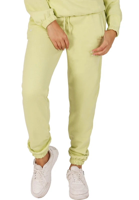 OW COLLECTION Women's OW Jogginghose Sweatpants, Grün, Small