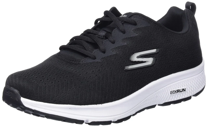 Skechers Women's GO Run CONSISTENT-Energize Sneaker, Black, 6.5 UK