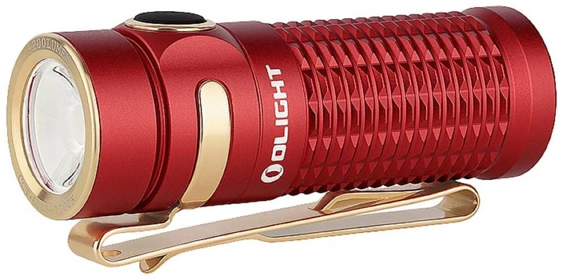 Olight Baton 3 Premium Red LED Torch akkubetrieben 1200lm 33h 53g