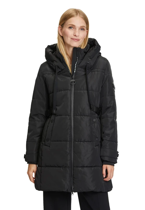 Betty Barclay Women's 7303/1544 Cotton Jacket, Black, 42