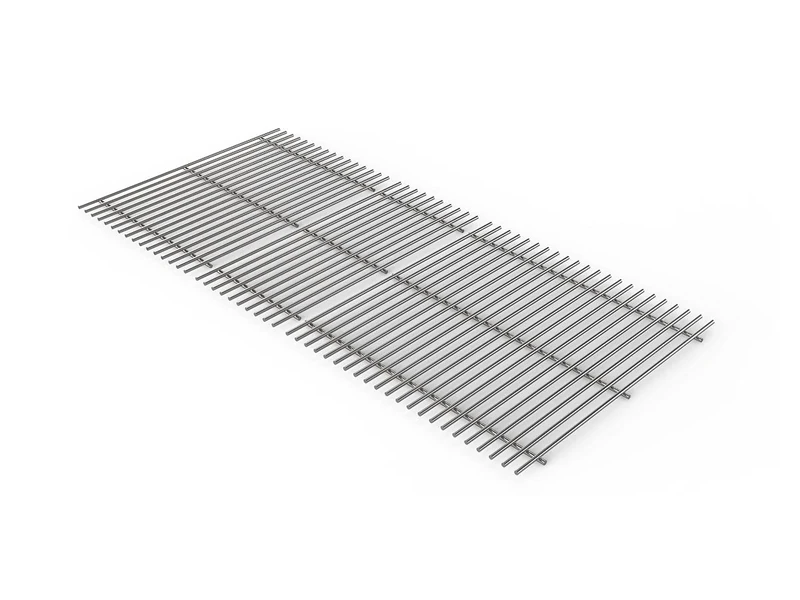 Weber CRAFTED Stainless Steel Grill Grates, Suitable for SmokeFire EX - EPX 6 - Three-piece - Silver (7859)