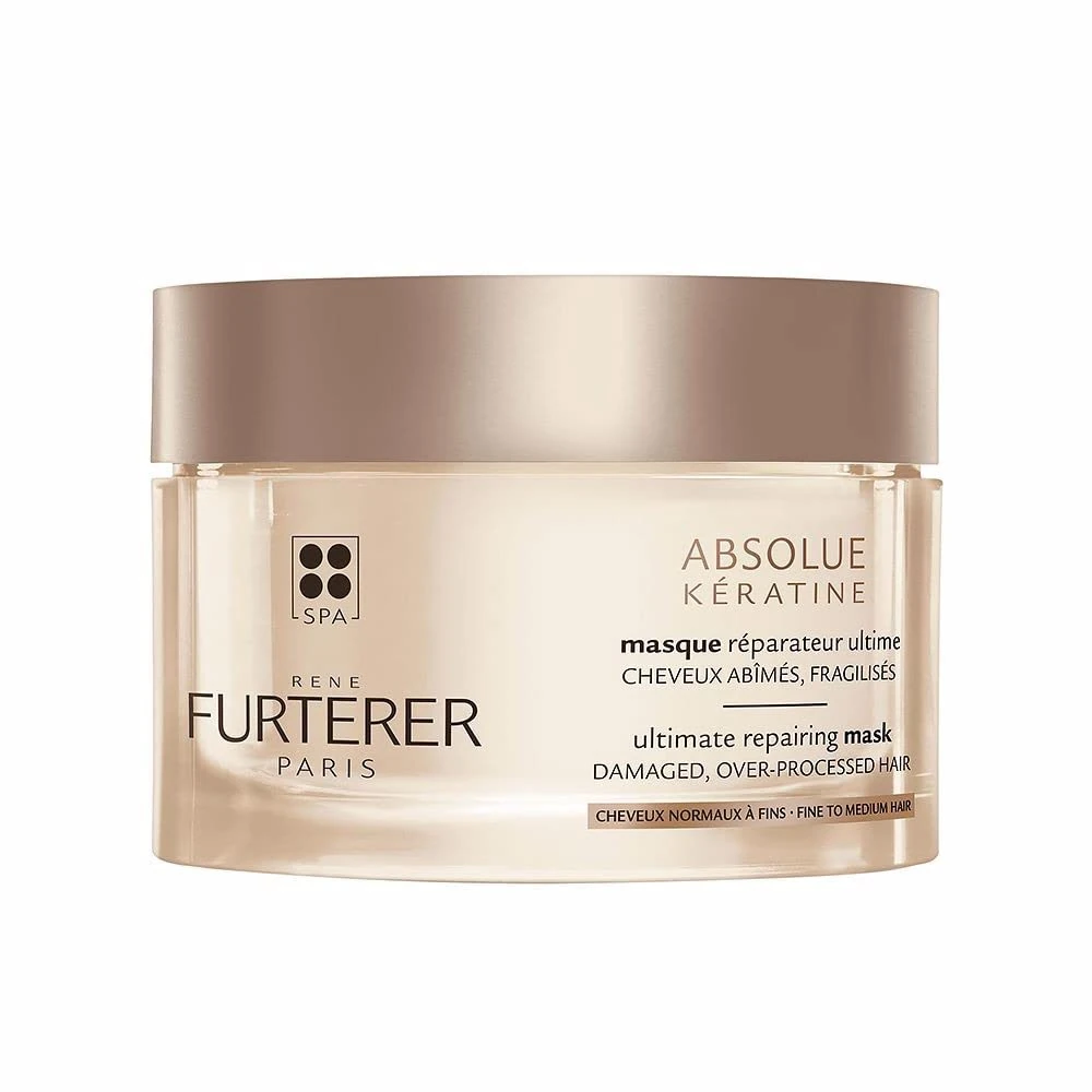 René Furterer Absolue Kératine Renewal Cure Ultimate Repairing Mask Damaged Over-Processed Hair 200ml - Normal to Fine Hair