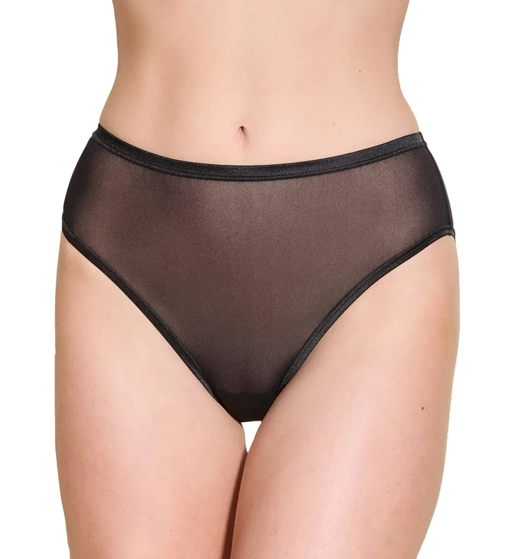 Cosabella Women's Soire Confidence High Waist Brief, Black, L