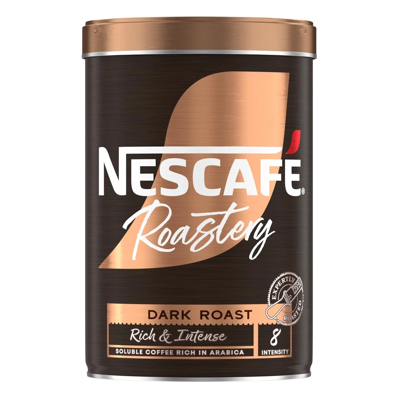 NESCAFÉ Roastery Dark Gold Blend Roast Premium Instant Coffee, Bold Intense Arabica and Robusta Coffee, 95g
