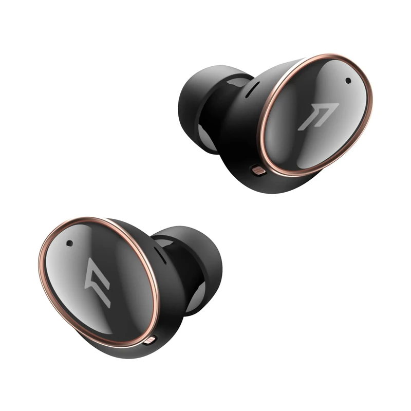 1MORE EVO Noise Canceling Earbuds, Audiophile Headphones with Dual Drivers, Adaptive ANC, Bluetooth Headphones, Hifi Sound, LDAC, Hi-Res Audio, 6 Mics, 28H Playtime, Wireless Charging, Black