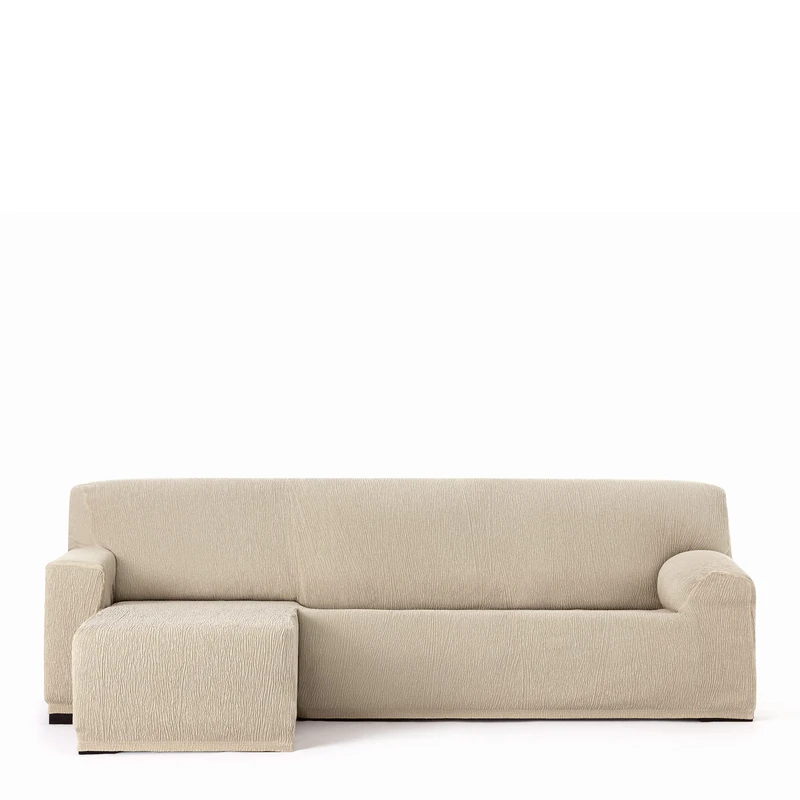 Eysa Llion Sofa Cover, Lycra, Ecru, Left Short Arm