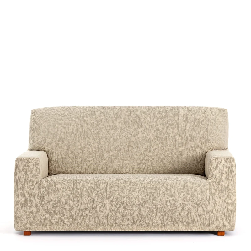 Eysa Llion Sofa Cover, Lycra, Ecru 0, 2 Seater