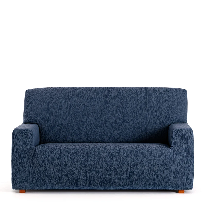 Eysa Llion Sofa Cover, Lycra, Blue 3, 3 Seater