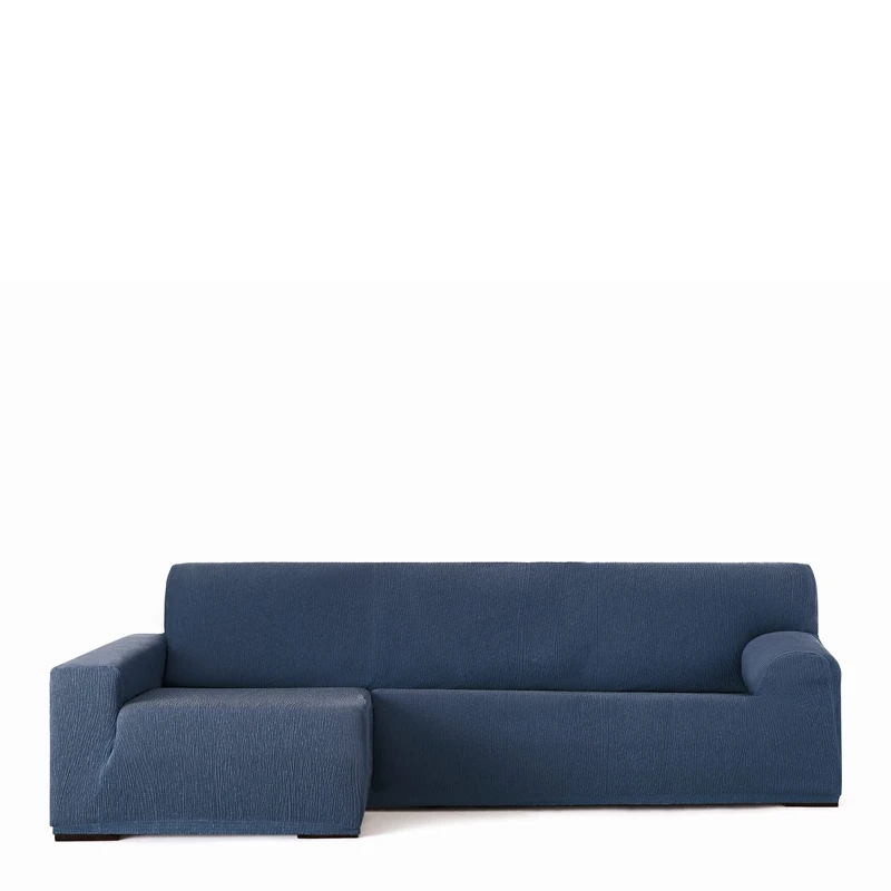Eysa Llion Sofa Cover, Lycra, Blue, Left Long Arm