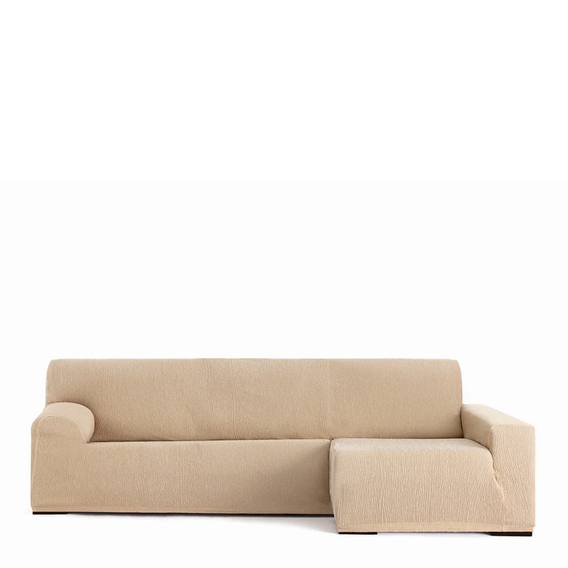 Eysa Llion Sofa Cover, Lycra, Beige, Long Right Arm BRAZO LARGO DERECHA - Image 1