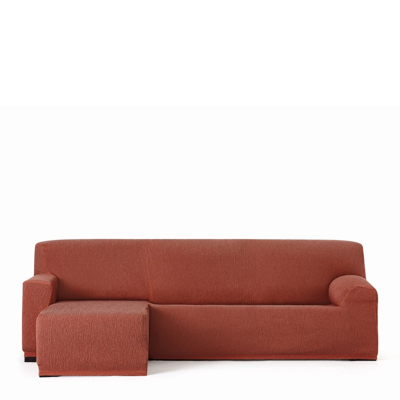 Eysa Llion Sofa Cover, Lycra, Orange, Left Short Arm