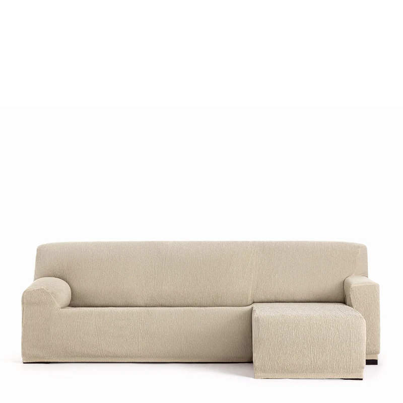 Eysa Llion Sofa Cover, Lycra, Ecru, Right Short Arm