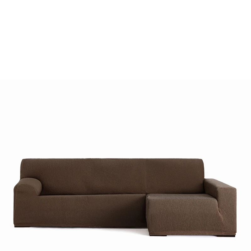 Eysa Llion Sofa Cover, Lycra, Brown, Long Right Arm BRAZO LARGO DERECHA