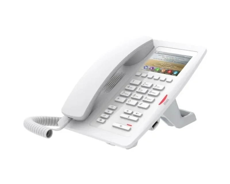 fanvil H5W téléphone fixe Blanc 2 lignes LCD Wifi