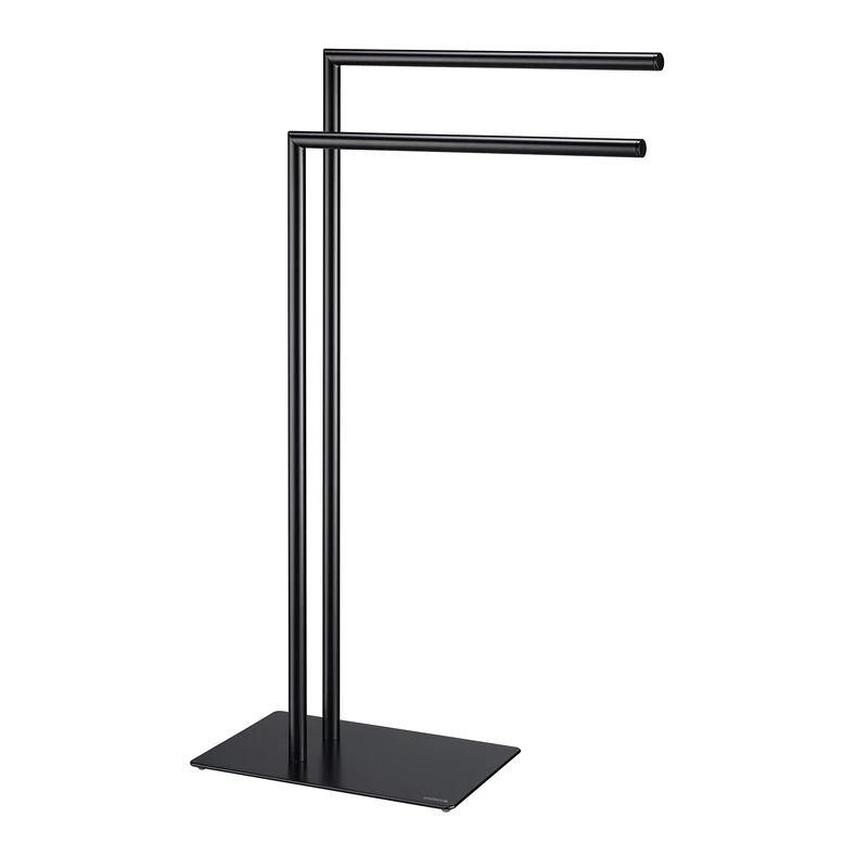 Sealskin Towel Rail, Metal, Black, 200x490x800mm