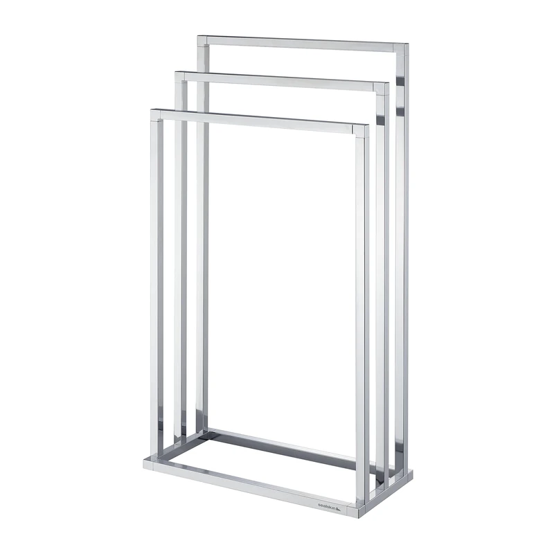 Sealskin Towel Rail, Metal, Chrome, 210x450x840mm