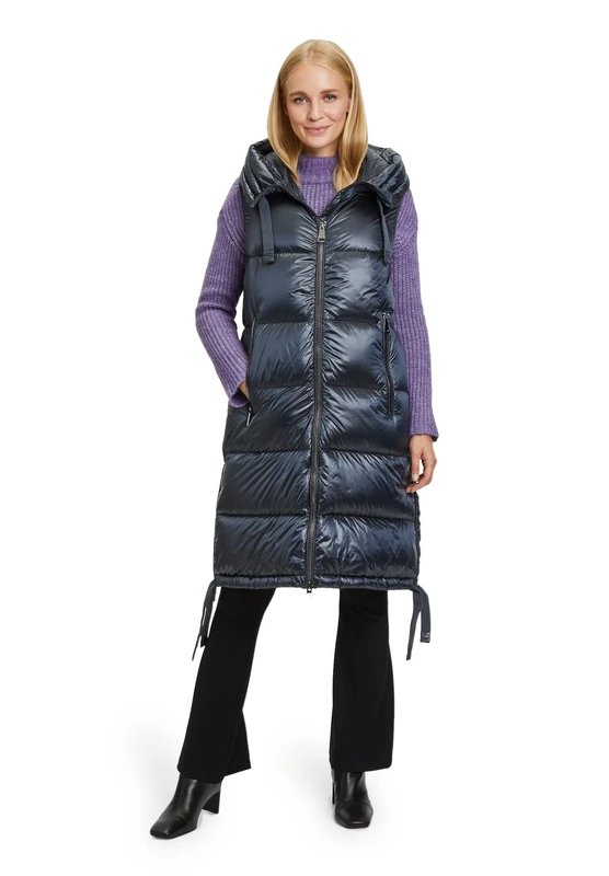 Betty Barclay Women's 7355/1548 Down Vest, India Ink, 44