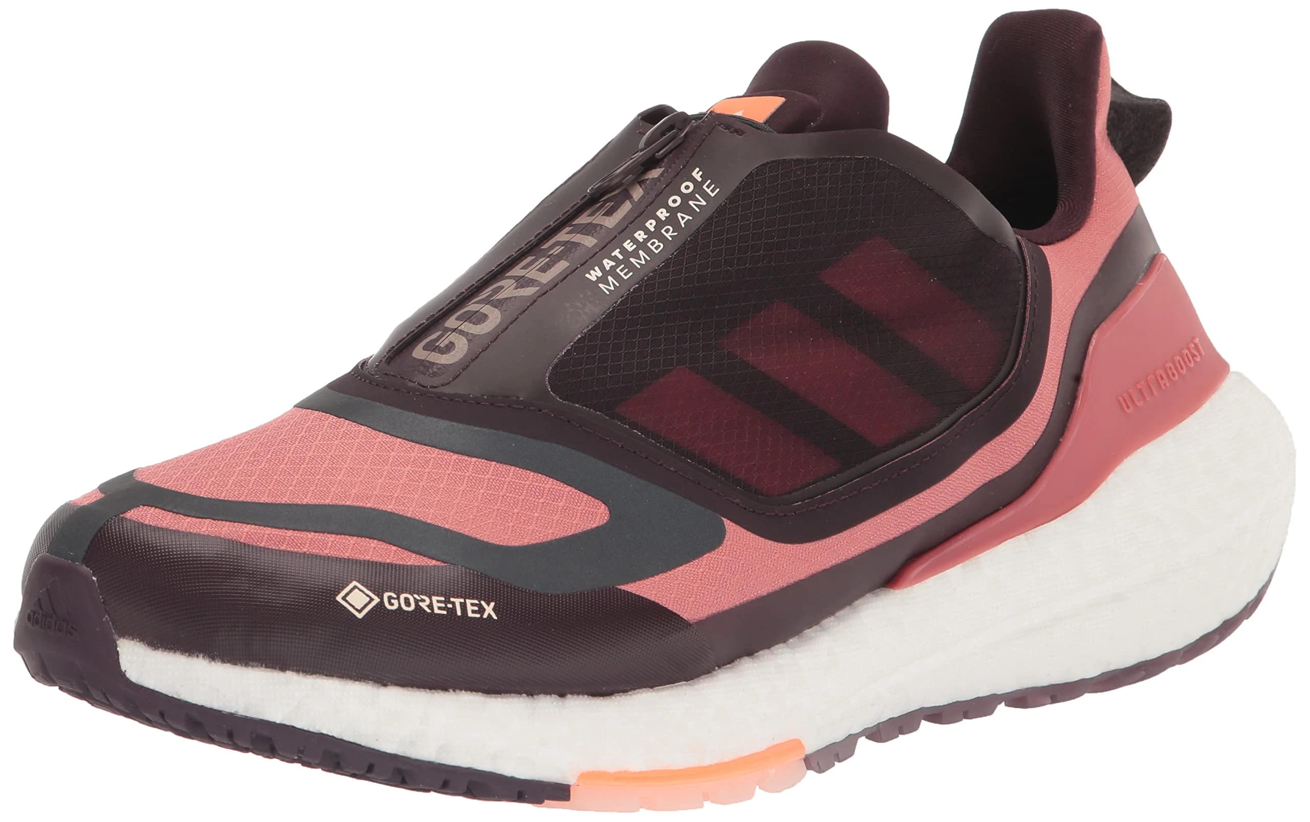 Adidas Women's Ultraboost 22 GTX Running Shoe, Wonder Red/Beam Orange/Shadow Maroon, 9 US