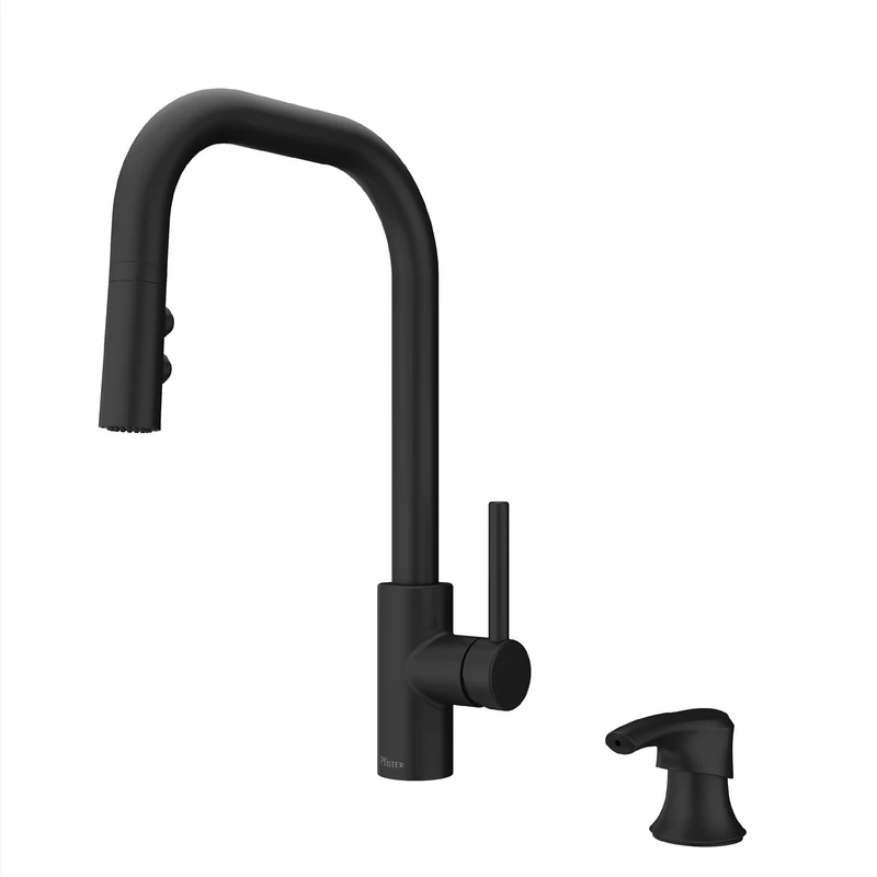 Pfister F5297ZNRB F-529-7ZNRB Kitchen Faucet, Matte Black