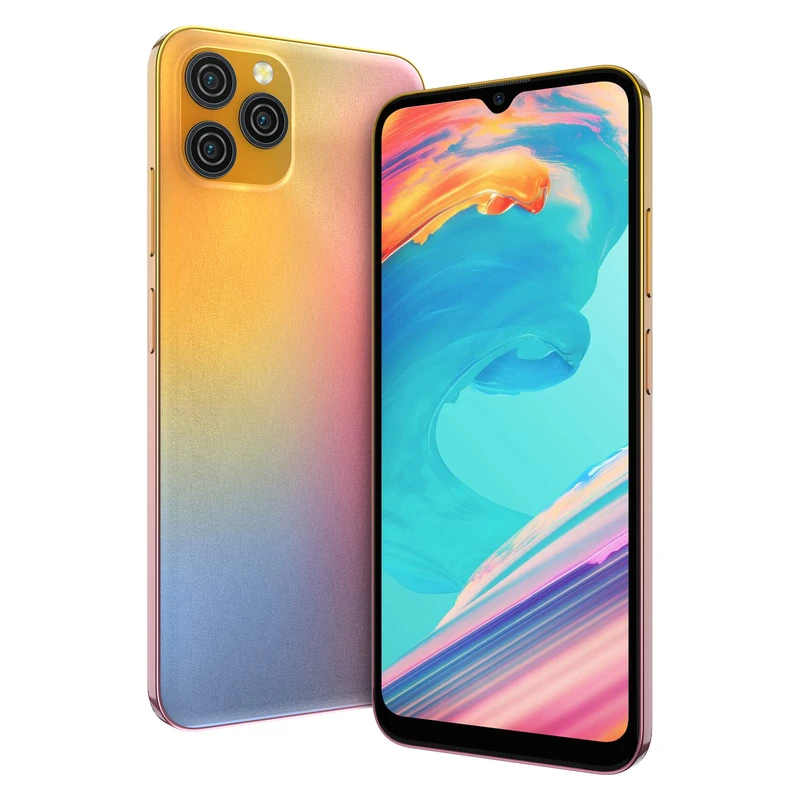 Blackview Unlocked Smartphone A95 4G (6.528 Inches, 8GB + 128GB/SD-1TB, 4380mAh/18W, 20MP + 8MP) Android 11 Smartphone Dual SIM, 5G WiFi/GPS/Face ID/Fingerprint (Gold)