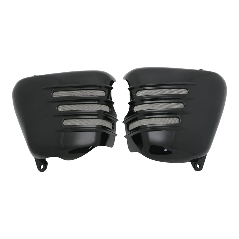 Motorcycle Left & Right Battery Fairing Covers Side Panel Oil Tank Cover For Triumph Bonneville T100 Se Ace Thruxton 900 Scrambler 2001-2015(Glossy Black)