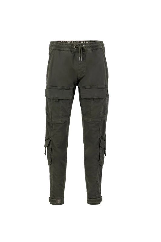 Alpha Industries Sergeant Jogger Mens Casual Trousers Greyblack - Image 1