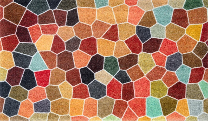 Wash+Dry Splendour Doormat 70 x 120 cm, Washable for Indoor and Outdoor Use