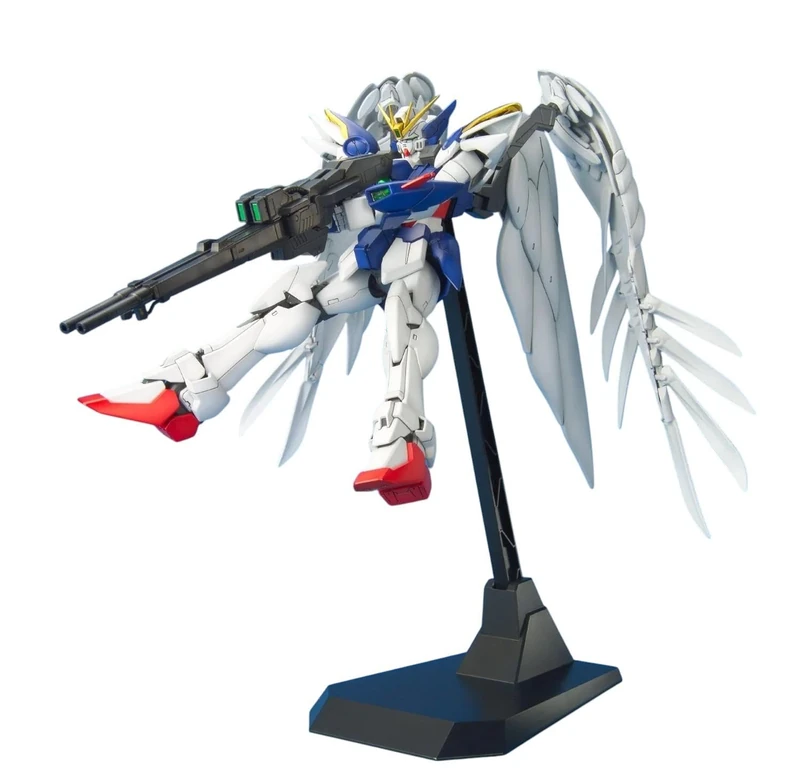 BANDAI Spirits MG Mobile Suit Gundam W Wing Gundam Zero Custom (Endless Waltz Version) 1:100 Scale Colour Coded Plastic Model Kit