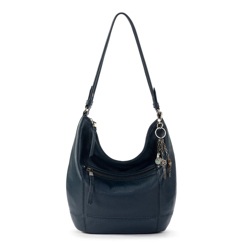 The Sak Women's 107136 Sequoia Leather Hobo, Indigo, M