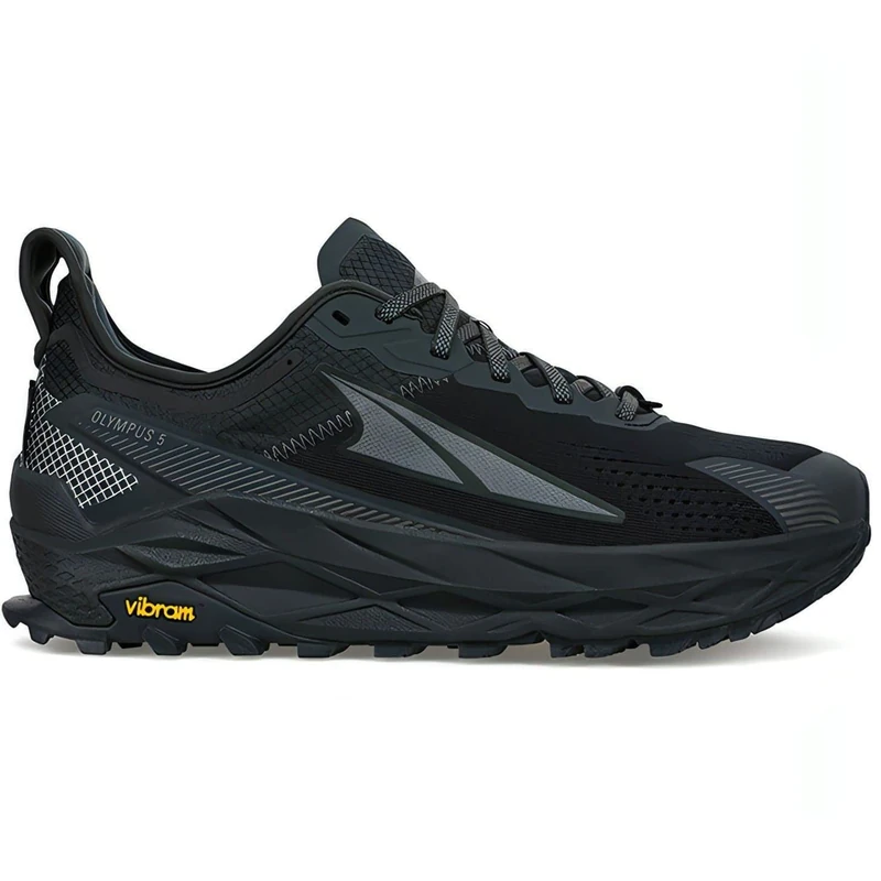 Altra Men's Olympus 5 AL0A7R6P Trail Running, Black/Black, 7