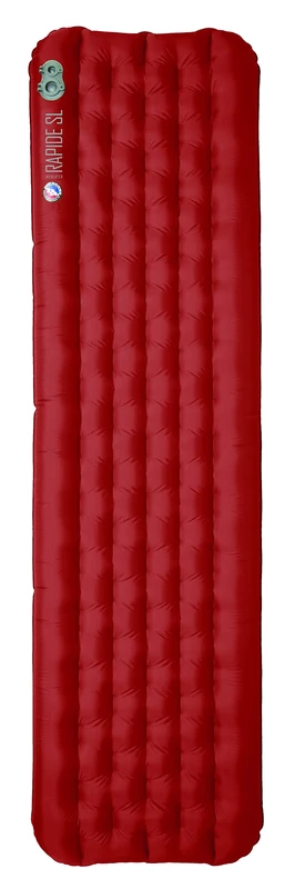 BIG AGNES Rapide SL Insulated Sleeping Pad, Orange, Long (20X78)