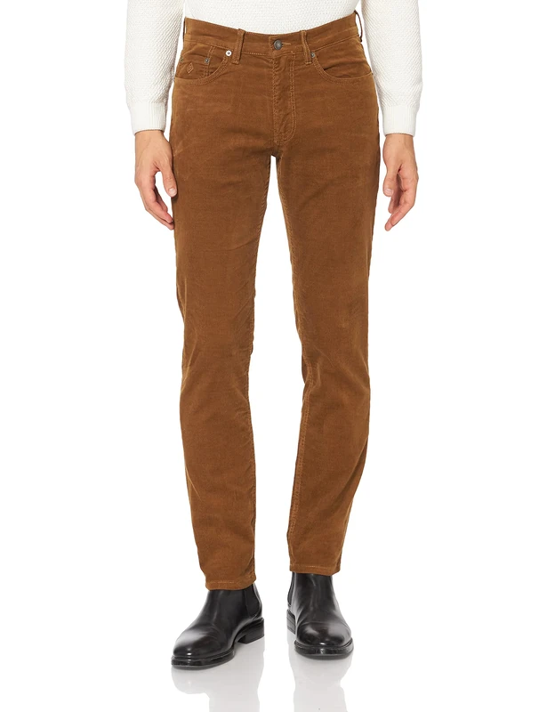 GANT Men's D1. Hayes Cord Jeans Slacks, Storm Green, 31 - Image 1
