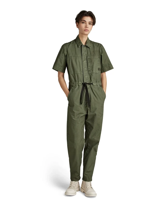 G-Star Women's Army Jumpsuit , Green (lt hunter gd D21431-9740-D432), M